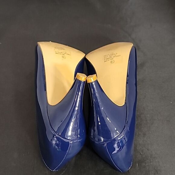 FOREVER ABUREE-16 PATENT LOW HEEL POINTED TOE DRESS HEEL WOMEN"S SHOE - Picture 11 of 13